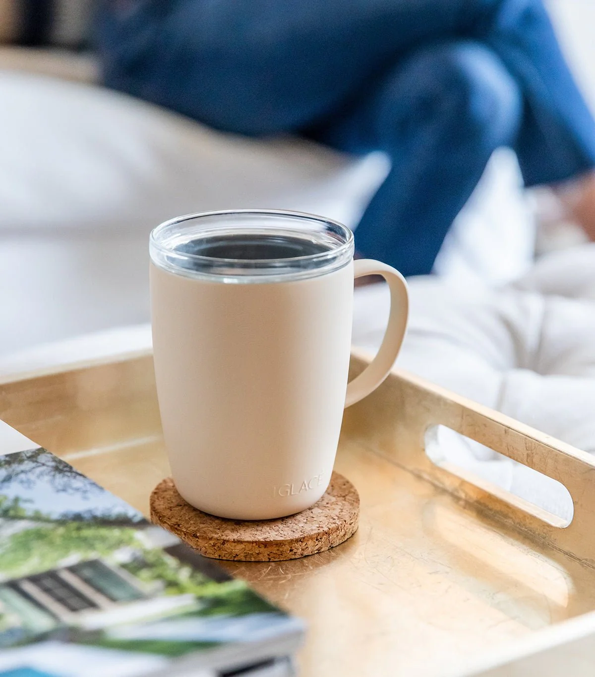 Coffee Cup in Sand - Image 3