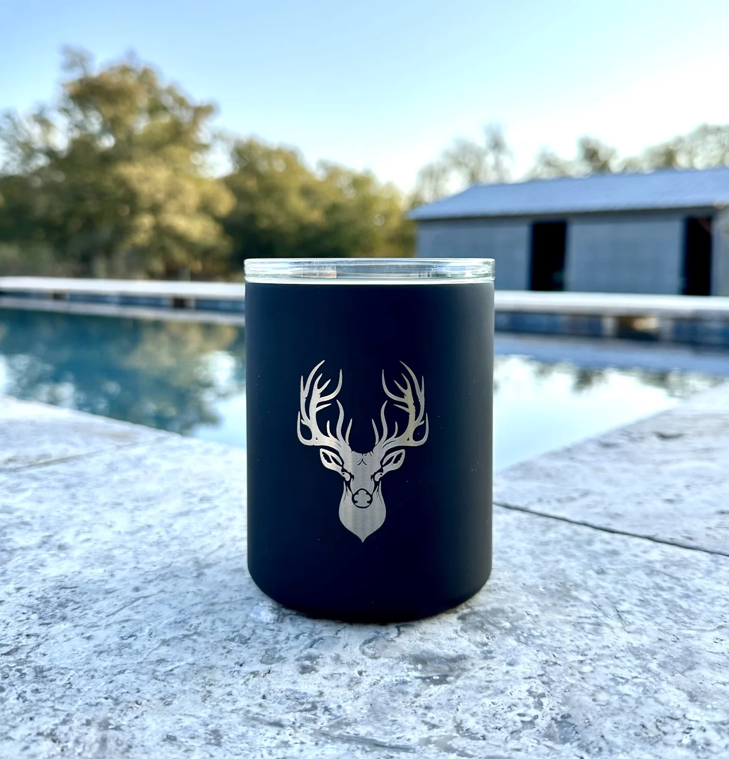Limited Edition Deer Hunter Set of 4 Whiskey Glasses - Image 6