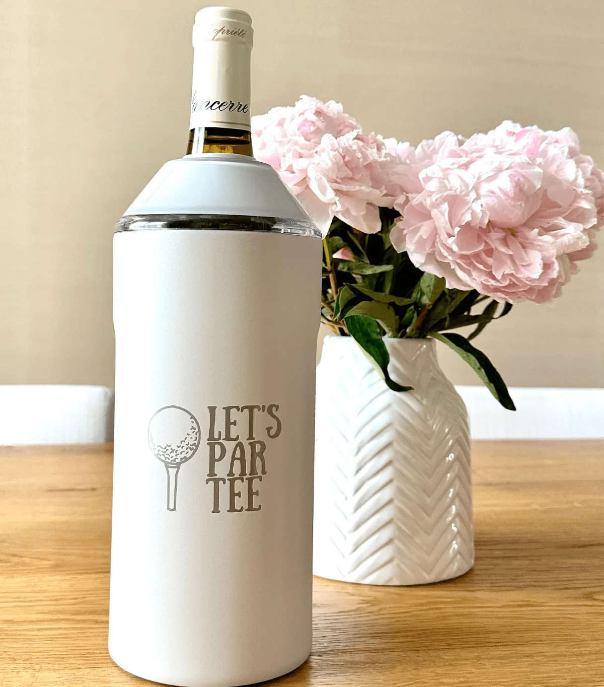 Limited Edition Golf Wine Chiller Let's Par Tee