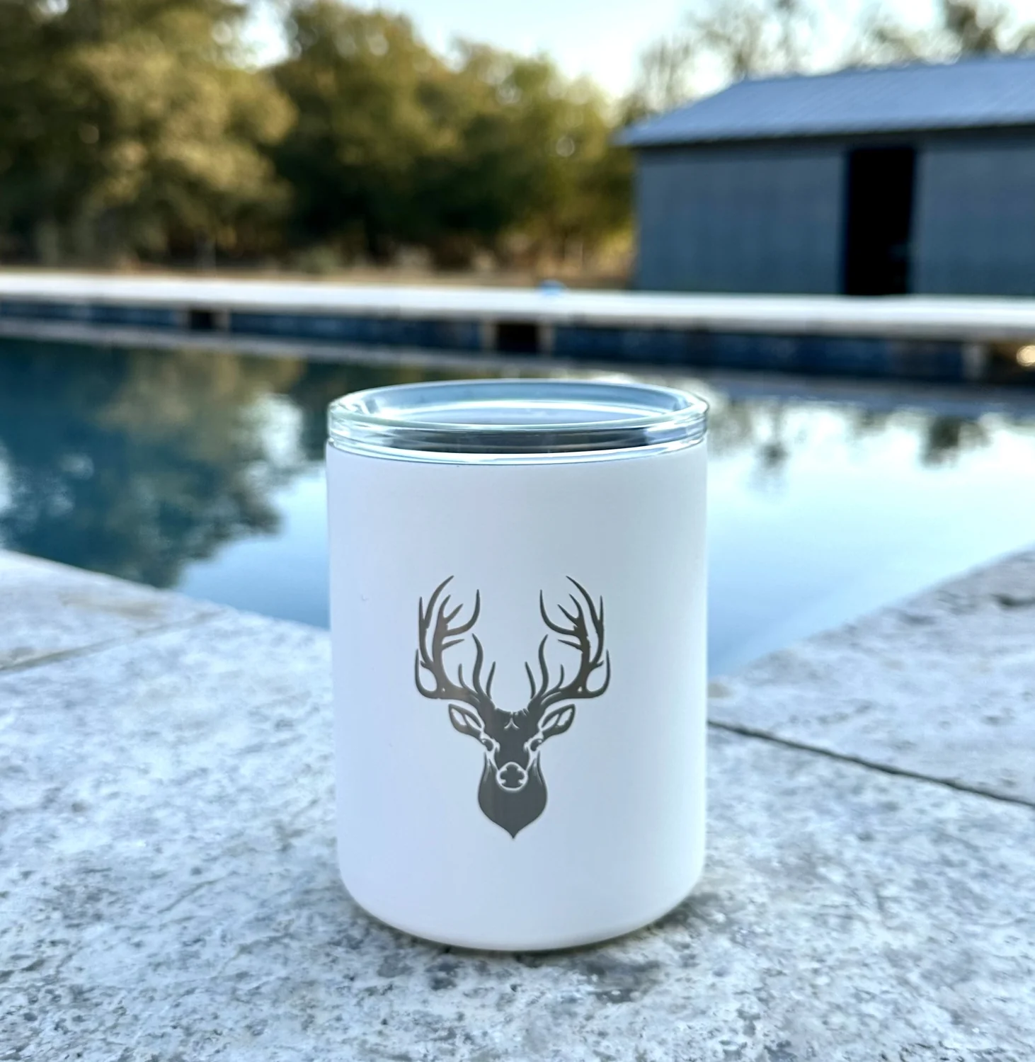 Limited Edition Set of 4 Whiskey Glasses Outdoorsman - Image 2