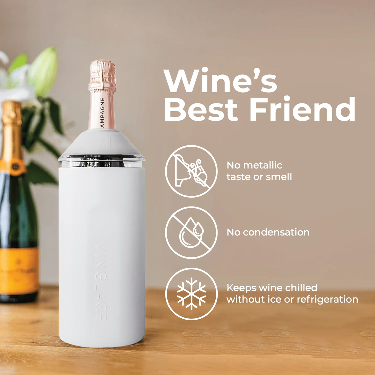Limited Edition Tennis Ball Wine Chiller - Image 2