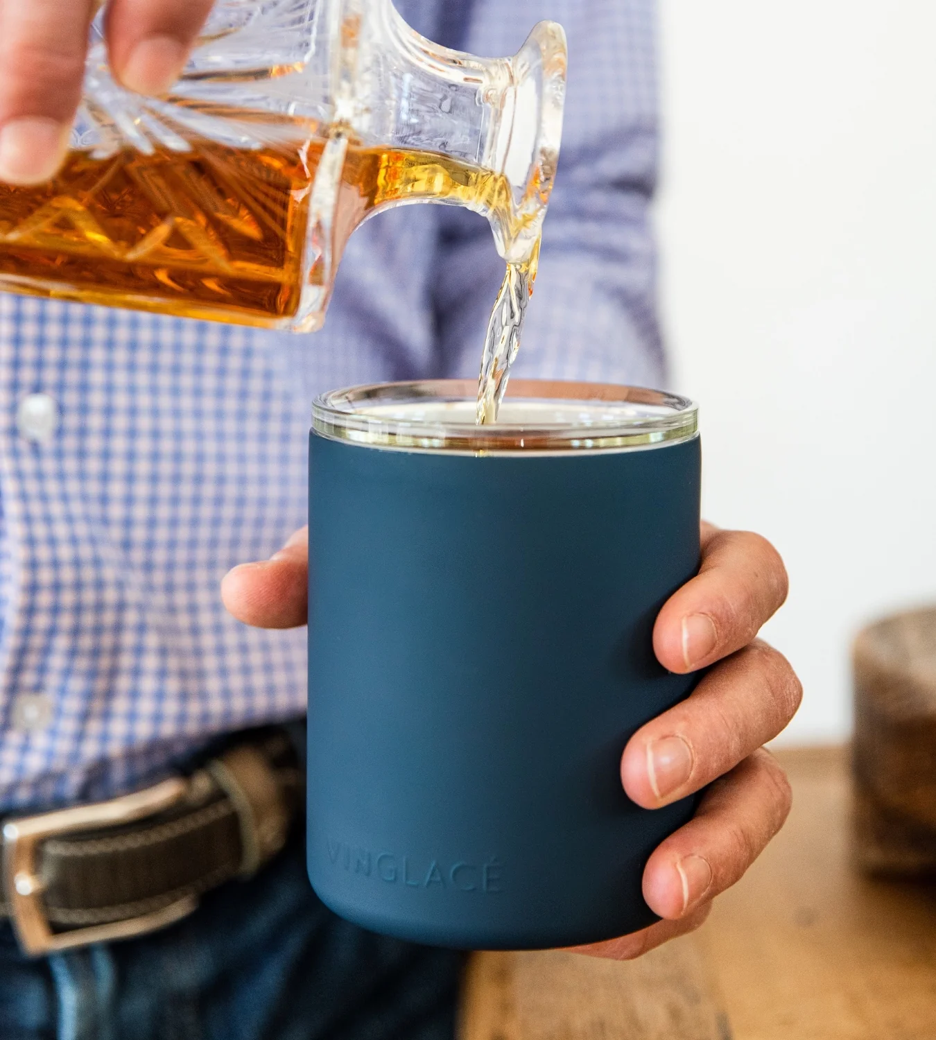Glass Lined Whiskey Low Ball - Image 11